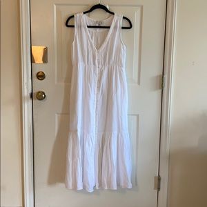 Lucky Brand - white midi dress